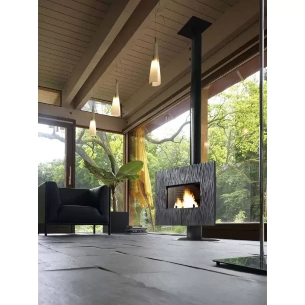 Poêle à bois GAYA ARDOISE - Invicta – Image 2